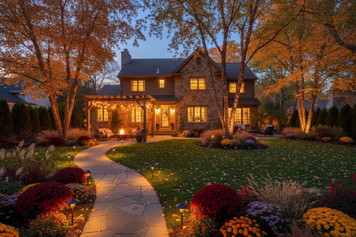 Why Fall Is the Perfect Time to Upgrade Your Outdoor Path Lights