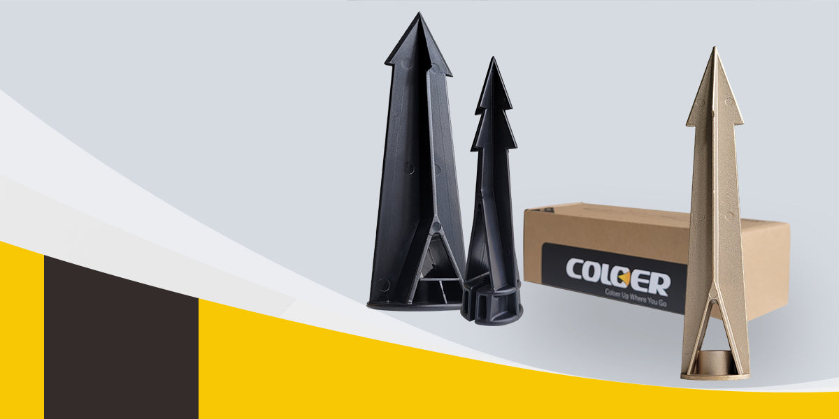Landscape Lights Ground Stake Spikes Replacement PVC-Large Size Without Cut COK1001S