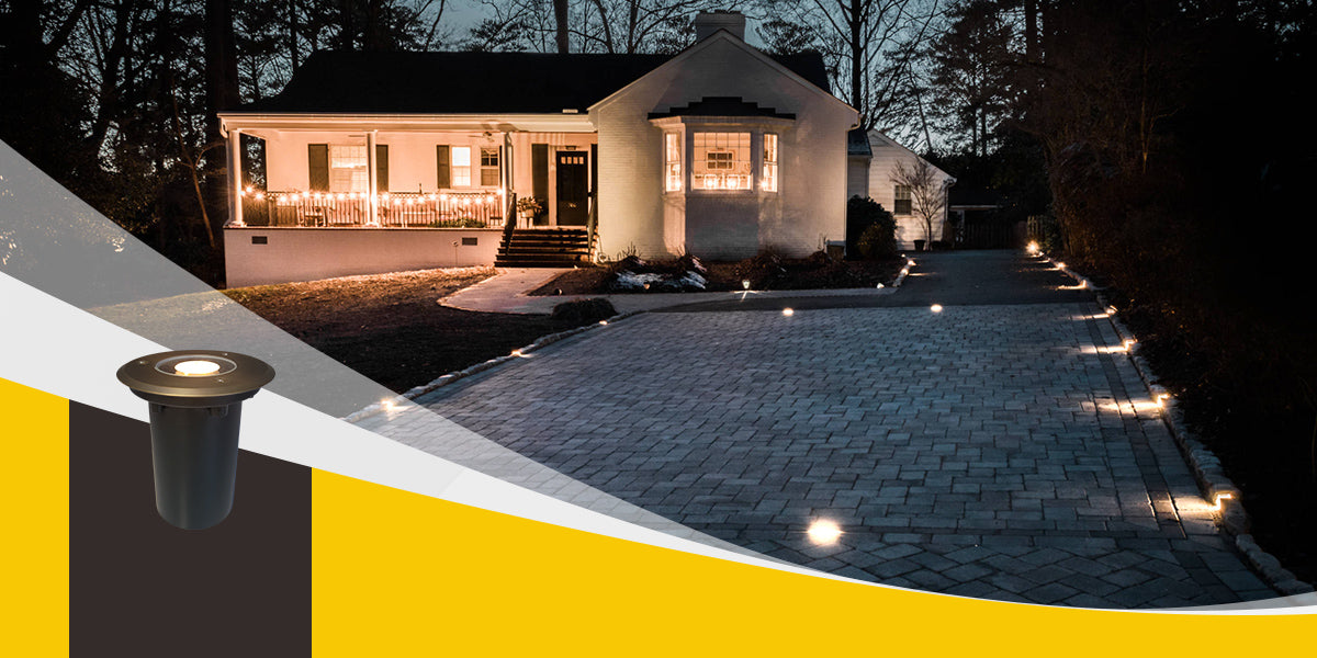 Landscape Tree LIghting | LED In-Ground Well Lights | LED Outdoor Low Voltage Pathway Lights COG303B