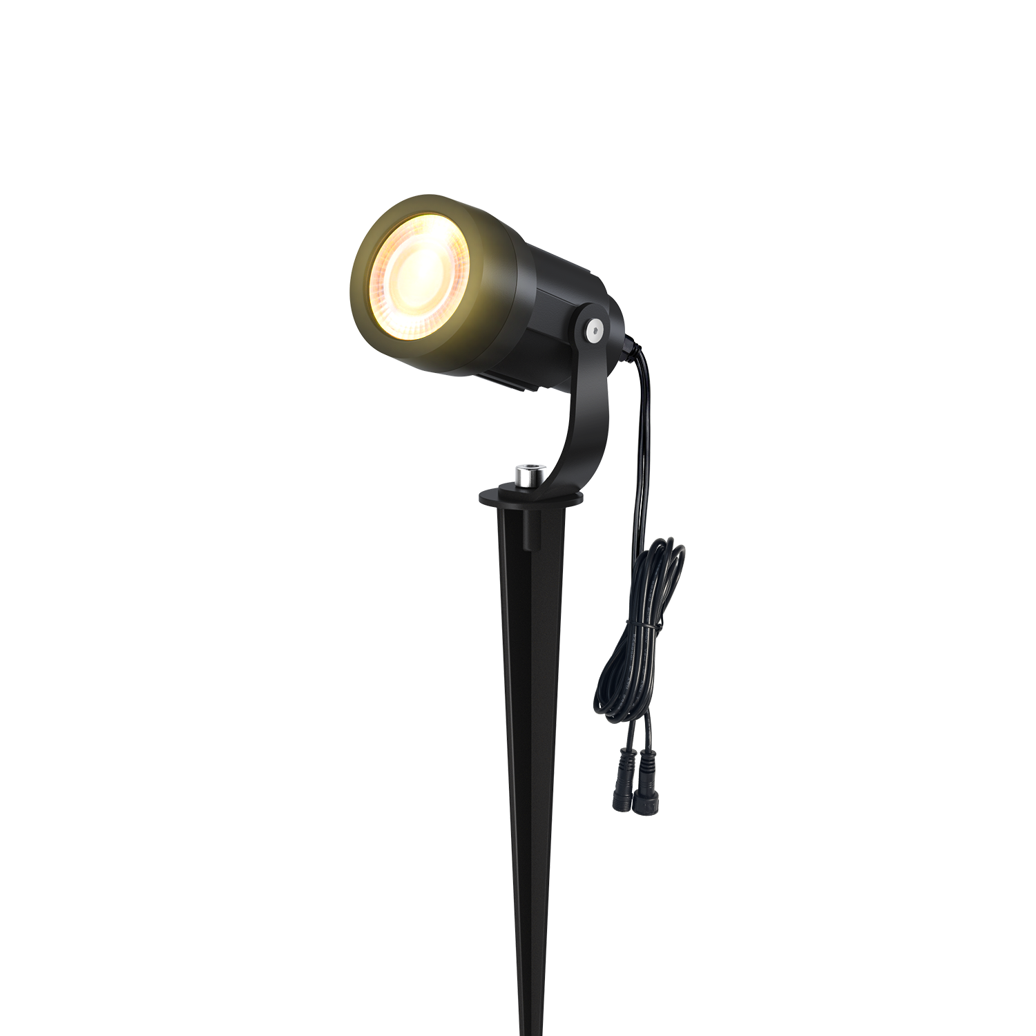 COLOER Upgrade All-in-One Low Voltage Landscape Lighting Kit, 8 Pack 5W Landscape Lights with Transformer and Connectors, IP65 Waterproof Outdoor Spot Lights for Pathway Yard Garde