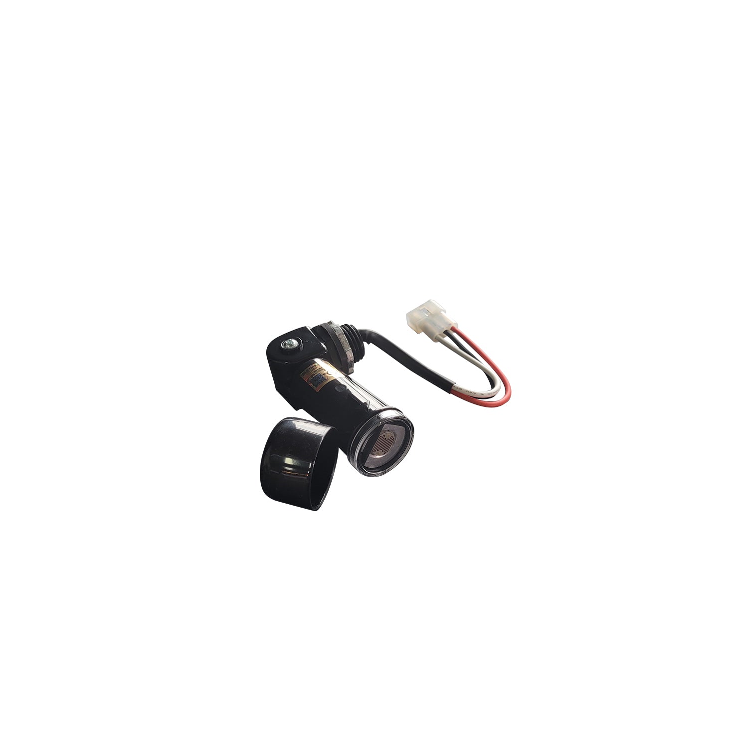 Low voltage landscape spot light with adjustable head and connector