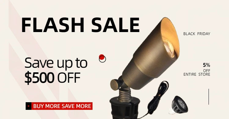 Illuminate Your Outdoors: COLOER’s Biggest Black Friday Lighting Discounts of the Year