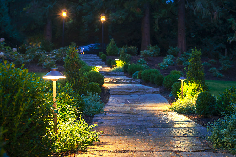 New Arrive - COLOER's Brass LED Pathway Lights