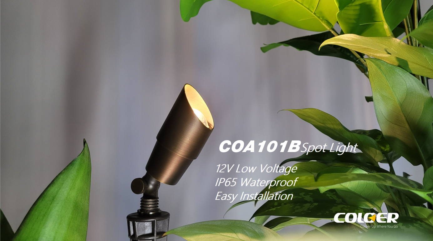 DL01 Cast Aluminum Spot Light | Lamp Ready Low Voltage Landscape Light