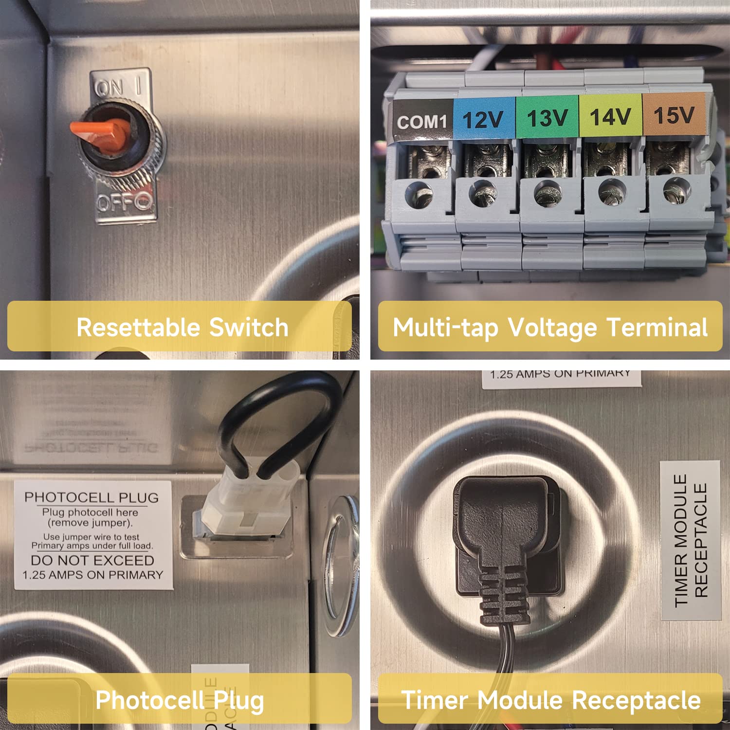 simple installation landscape lighting transformers