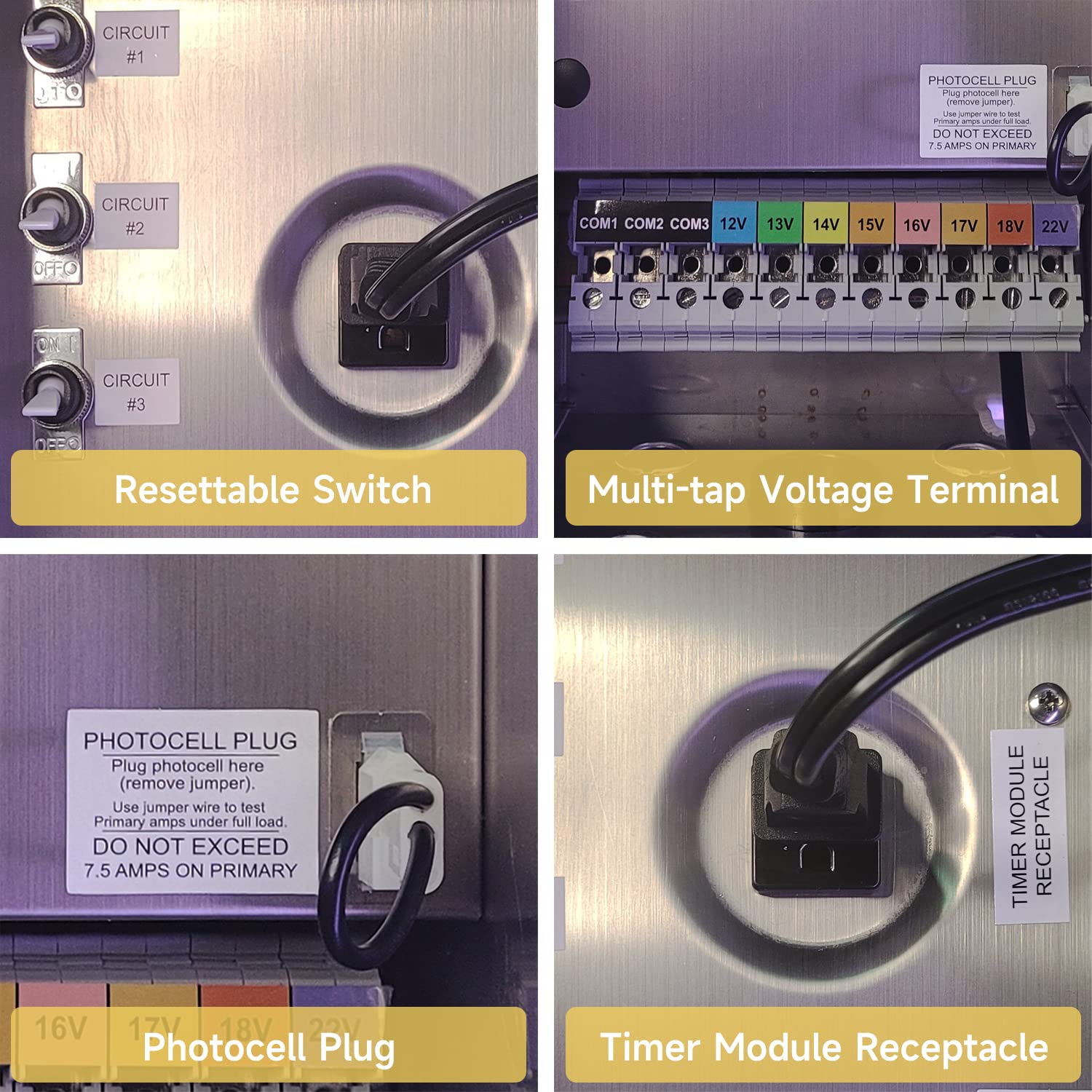 safety compliant lighting transformers